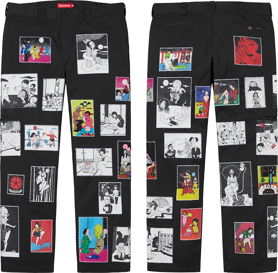 Toshio Saeki/Supreme Work Pant view 3